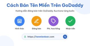 Cách bán tên miền trên GoDaddy (GoDaddy Auctions) từng bước