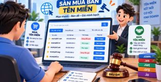 Rao bán tên miền ở đâu? Sàn giao dịch, diễn đàn và group uy tín