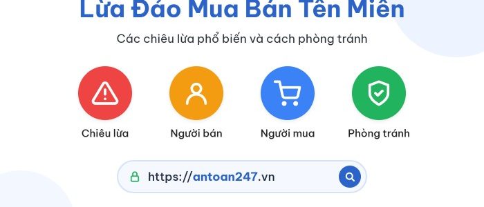 Lừa đảo mua bán tên miền: các chiêu phổ biến và cách phòng tránh