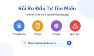 Rủi ro đầu tư tên miền: 4 nhóm rủi ro và 8 sai lầm thường gặp